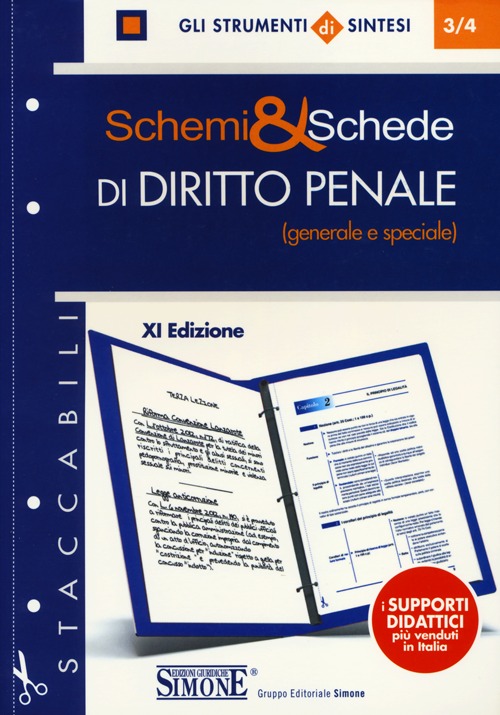 Schemi & schede di diritto penale (generale e speciale)