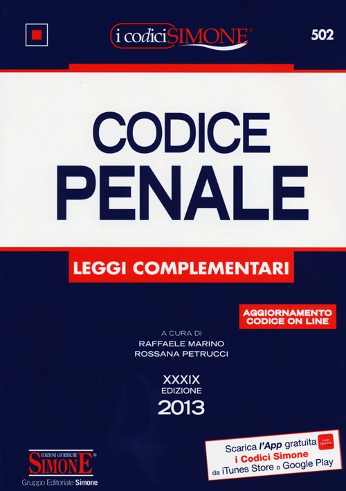 Codice penale. Leggi complementari