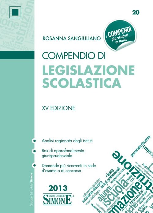 Compendio di legislazione scolastica
