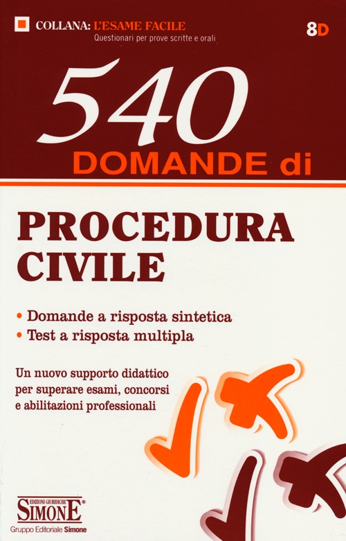 540 domande procedura civile