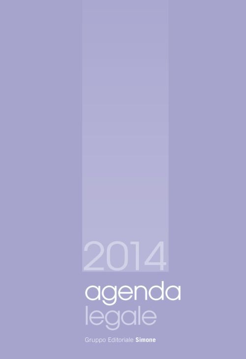 Agenda legale 2014. Glicine