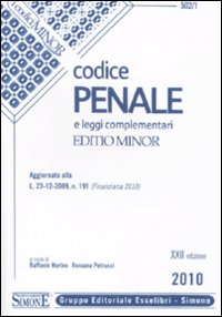 Codice penale e leggi complementari. Ediz. minor