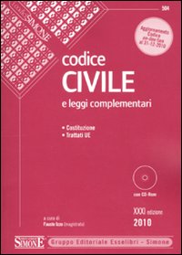 Codice civile. Leggi complementari