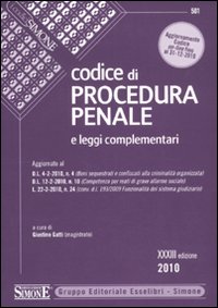 Codice di procedura penale e leggi complementari