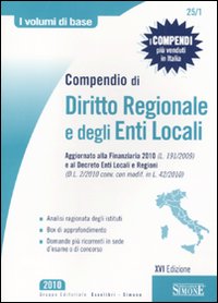Compendio di diritto regionale e degli enti locali