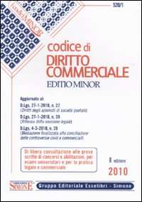 Codice di diritto commerciale. Ediz. minore