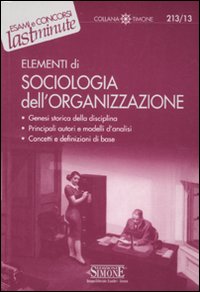 Elementi di sociologia dell'organizzazione