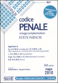 Codice penale e leggi complementari. Ediz. minor
