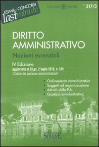Diritto amministrativo. Nozioni essenziali
