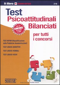 Test psicoattitudinali bilanciati per tutti i concorsi