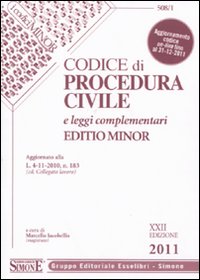 Codice di procedura civile e leggi complementari. Ediz. minore