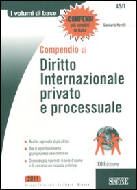 Compendio di diritto internazionale privato e processuale