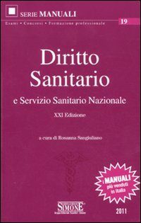 Diritto sanitario e servizio sanitario nazionale