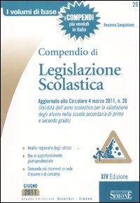 Compendio di legislazione scolastica