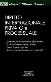 Diritto internazionale privato e processuale