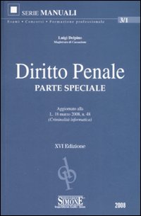 Diritto penale. Parte speciale