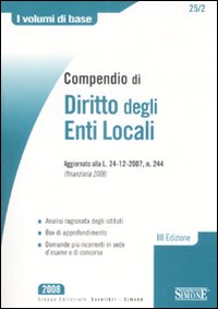 Compendio di diritto degli enti locali