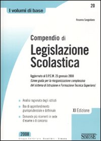 Compendio di legislazione scolastica