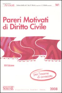 Pareri motivati di diritto civile