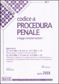 Codice di procedura penale e leggi complementari