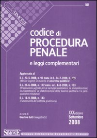 Codice di procedura penale e leggi complementari