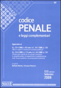 Codice penale. Leggi complementari