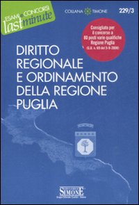 Diritto regionale e ordinamento della Regione Puglia