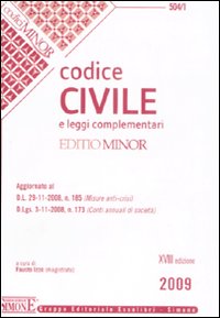 Codice civile e leggi complementari. Ediz. minor