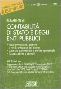 Elementi di contabilità di Stato e degli enti pubblici