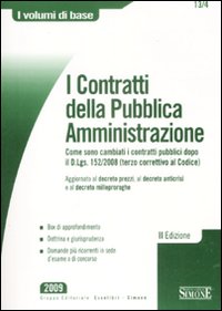 I contratti della pubblica amministrazione