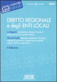 Diritto regionale e degli enti locali