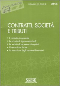 Contratti, società e tributi