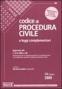 Codice di procedura civile. Leggi complementari