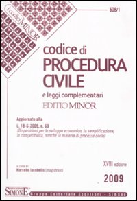 Codice di procedura civile e leggi complementari. Ediz. minore