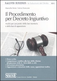 Il procedimento per decreto ingiuntivo