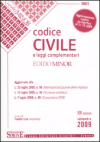 Codice civile e leggi complementari. Ediz. minor