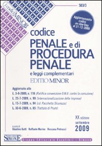 Codice penale e di procedura penale e leggi complementari. Ediz. minore