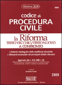 Compendio di diritto processuale civile-Codice di procedura civile
