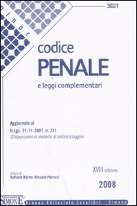 Codice penale. Leggi complementari