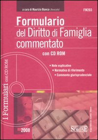 Formulario del diritto di famiglia commentato
