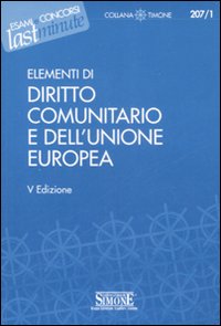Elementi di diritto comunitario e dell'unione europea