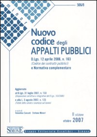 Nuovo codice degli appalti pubblici
