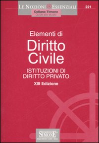 Elementi di diritto civile. Istituzioni di diritto privato