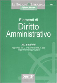 Elementi di diritto amministrativo
