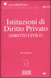 Istituzioni di diritto privato (diritto civile)