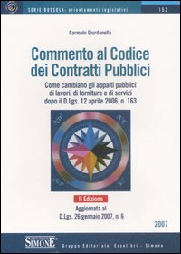 Commento al codice dei contratti pubblici