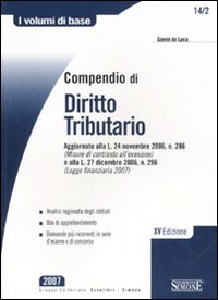Compendio di diritto tributario