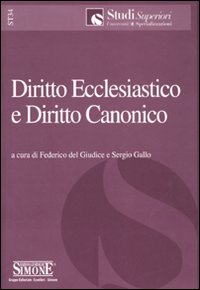 Diritto ecclesiastico e diritto canonico
