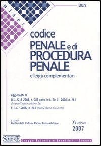 Codice penale e di procedura penale e leggi complementari