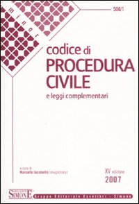 Codice di procedura civile. Leggi complementari